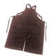 thumbnail image 1 of Delantal de peluquero delantal de pierna abierta impermeable con bolsillos delantal de cerámica de salón portátil delantal de peluquería para hombres Café, 1 of 8