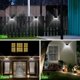 thumbnail image 2 of JSXing Luces Solares,318 LED Lampara Solar Exterior Sensor de Movimientocon 3 Modos, 270&deg; de Iluminaci&oacute;n de Gran Angular, IP67 A Prueba de Agua,Solar Luz para Jard&iacute;n Casa, 2 of 7