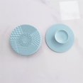 thumbnail image 1 of Almohadilla de silicona para lavar brochas de maquillaje, almohadilla de limpieza para brochas de maquillaje, herramienta de limpieza de belleza, ventosa, almohadilla de silicona para lavar, 1 of 5