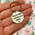 thumbnail image 4 of Trucker Driver Keychain Pendant Silver Stainless Steel Creative Holiday Gifts, 4 of 5