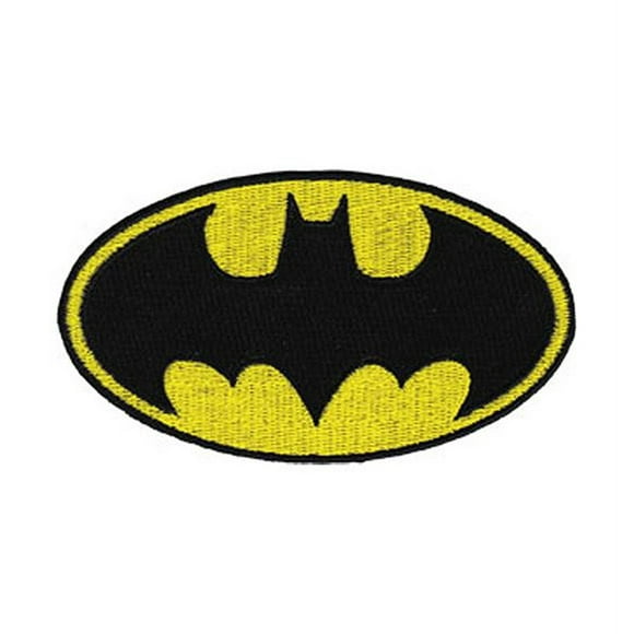 DC Comics Patch-Batman Logo 4"X2.25"