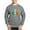 Graphite Gray, variant on CafePress - Vintage Irish Flag Shamrock Sweatshirt - Crew Neck Sweatshirt