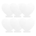 thumbnail image 1 of jifeng 6x Acrylic Sheets for Light Base Panel for Signs Craft Supplies Heart-shaped, 1 of 9