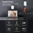 thumbnail image 4 of Mini Luz De Video Led, Luz Led De Bolsillo Dos Colores Regulables 78 Cuentas Led 24 Efectos De Iluminación Fx Luz De Video Para Fotografía, Transmisiónis En Vivo, Selfies,, 4 of 7