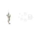 thumbnail image 1 of Figura decorativa,Escultura de plumas para escritorio,oficina,decoración del hogar,Figura decorativa de escritorio para decoración de mesa del hogar,Adhesivo de pared,Calcomanías de pared de, 1 of 8
