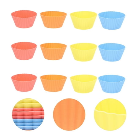 Masteelf 12 Pcs Non-Stick Muffin Pan Bakeware Set with Cupcake Liners for Easy Baking and Cleanup
