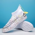 thumbnail image 4 of Zapatos de fútbol para hombre, botas de fútbol de alta calidad, cómodas zapatillas de entrenamiento transpirables, envío directo, 4 of 5