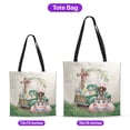 thumbnail image 5 of Easter Egg German Shorthaired Pointer Bunny Ear Welcome Spring Truck All Over Print 3D Canvas Tote Bag GSP Lover Dog Gift Reusable Handbag - 12002, 5 of 5
