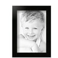 thumbnail image 2 of ArtToFrames 5x7 Inch Black Picture Frame, This Black Wood Poster Frame is Great for Your Art or Photos, Comes with Regular Glass (4308), 2 of 8