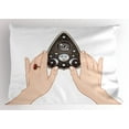 thumbnail image 1 of Ouija Board Pillow Sham Hand Drawn Mystifying Oracle Planchette in Female Hands Digital Arrangement, Decorative Standard Size Printed Pillowcase, 26 X 20 Inches, Multicolor, by Ambesonne, 1 of 2