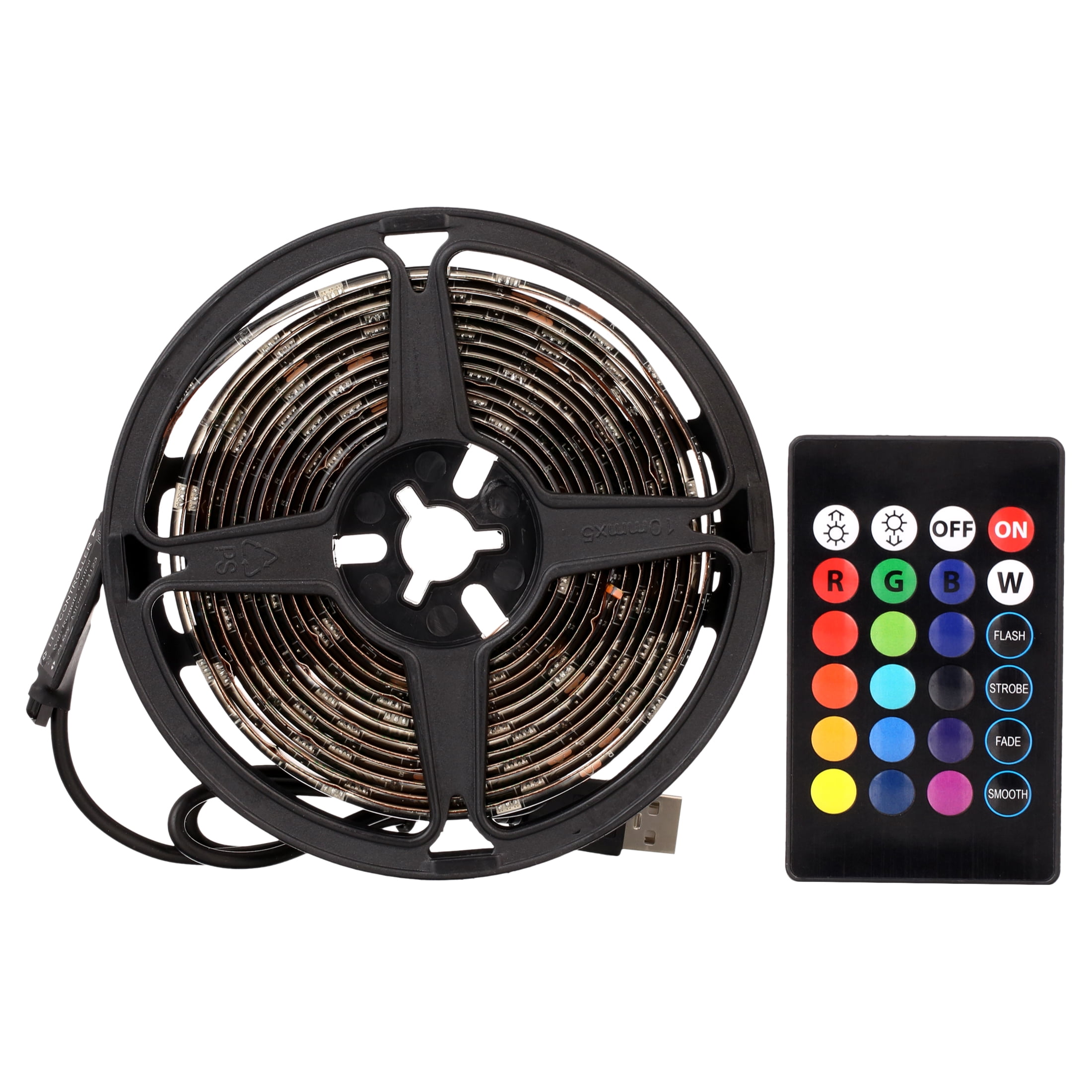 Vivitar Indoor 10 ft Remote Controlled Energy Efficient LED Light Rope & String