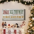 thumbnail image 6 of Jingle All The Way Type Premium Gallery Wrapped Canvas - Ready to Hang, 6 of 9