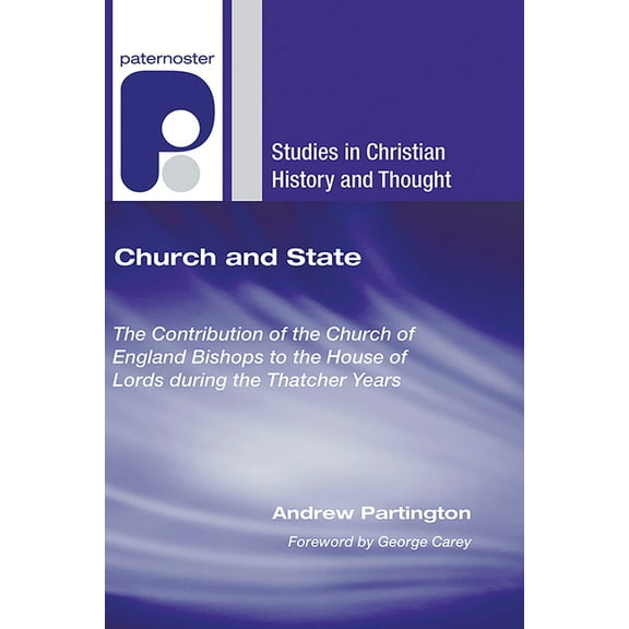 Studies in Christian History and Thought: Church and State (Hardcover)