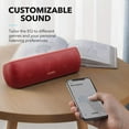 thumbnail image 3 of Soundcore Motion+ Wireless Bluetooth Speaker with Hi-Res 30W Audio,Waterproof, App Control (Red), 3 of 7