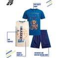 thumbnail image 2 of Pro Athlete Boys Active Shorts Set Boys Graphic Tee Tank Tops and Basketball Shorts Outfit Set, 2 of 7