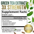 thumbnail image 2 of Green Tea Extract Capsules 1000mg - 98% Polyphenols & 45% EGCG for Heart Support with Antioxidants - 3X Absorption Green Tea Pills Supplement for Natural Energy, Gentle Caffeine - 60 Capsules, 2 of 10