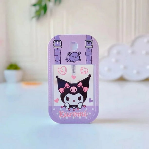 HelloKitty Sanrio botella pulverizadora de plástico, botella pulverizadora portátil Kawaii Cinnamoroll My Melody Comic, regalo para niña, venta al por mayor, 45ML