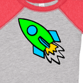 thumbnail image 4 of Inktastic Cute Green Rocket Boys or Girls Baby Bodysuit, 4 of 5