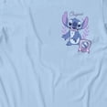 thumbnail image 3 of Disney Lilo & Stitch Original 626 Crest Graphic Style Men's T Shirt (Light Blue, S-XXXL), 3 of 4