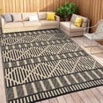 thumbnail image 3 of Outdoor Rugs, Waterproof for Patios Clearance, Reversible Plastic Straw Camping Carpet Boho Foldable Mats for RV, Picnic, 3 of 15