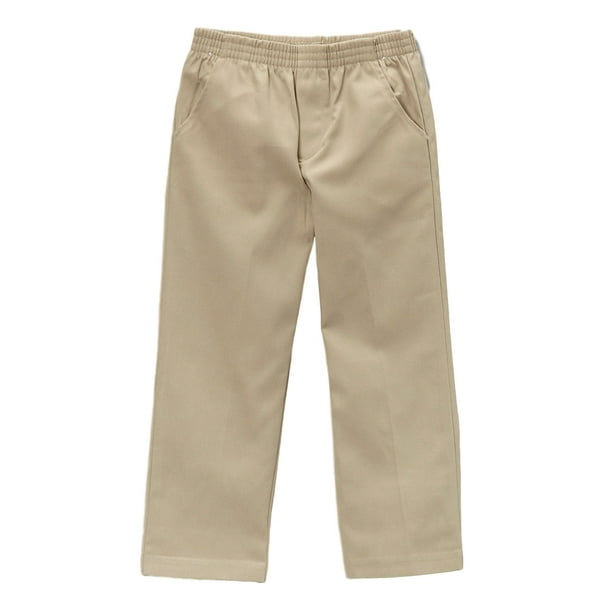 boys elastic waist pants