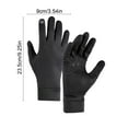 thumbnail image 3 of CxhicLuv Sports Touchscreen Gloves Anti-Slip Water-Resistant Windproof Running Cycling Fishing Workout Warm Three-Layer Insulated Palm Silicone Grip Breathable Durable, 3 of 8