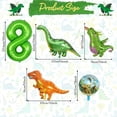 thumbnail image 3 of Dinosaur Balloons 8th Birthday Decorations, Dinosaur Birthday Party Decorations with Giant Inflatable Dino Balloons 40 Inch Helium Foil Mylar Number 8 Balloon for Dino Theme Bday Party Decoration, 3 of 15