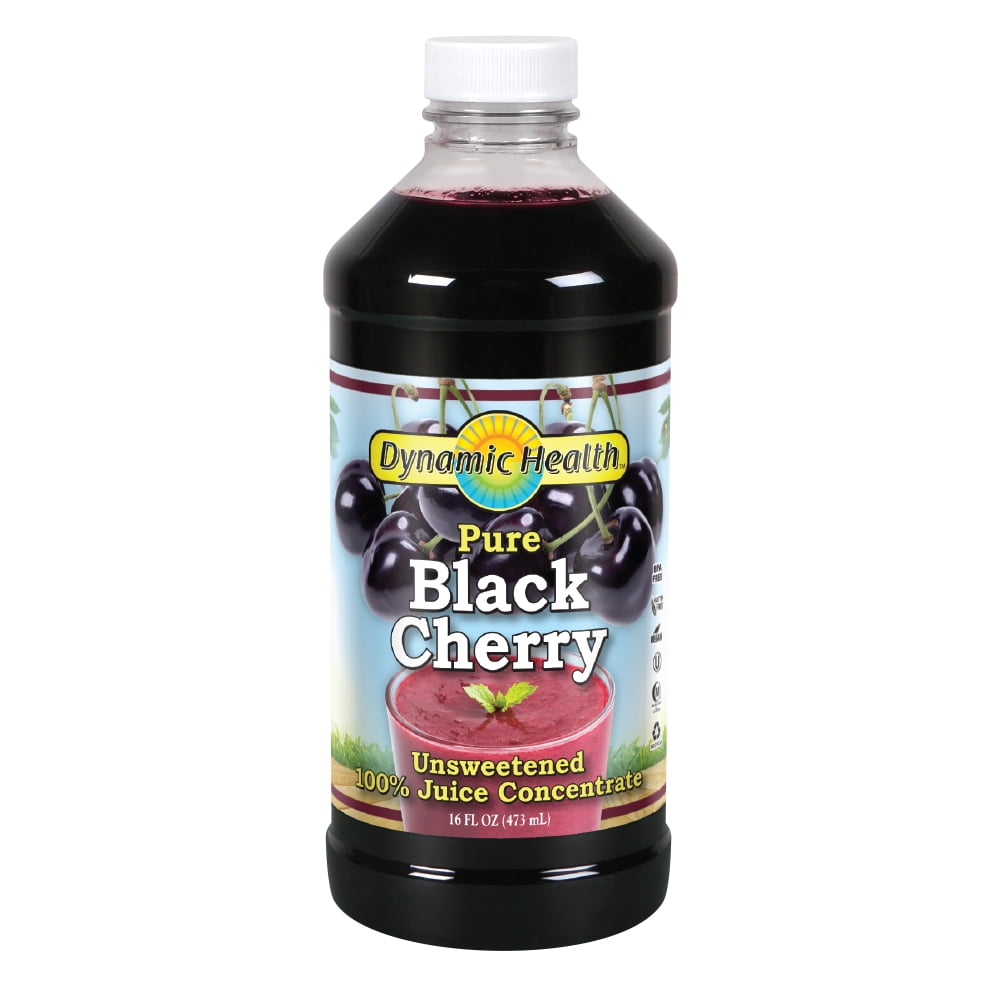 Dynamic Health 100 Pure Black Cherry Juice Concentrate No Additives