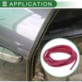 thumbnail image 3 of Universal Car Door Edge Protective Sealing Strip U-Type Door Scratch Protection Guard m -scratch Collision PVC Iron Purple, 3 of 6
