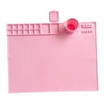 thumbnail image 1 of KLKCMS Silicone Craft Mat Nonslip Counter Mat Silicone Art Mat Countertop Protector Pink, 1 of 9
