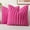 Hot Pink, variant on decorUhome Pack of 2 Faux Fur Plush Throw Pillow Covers 18x18, Soft Fluffy Striped Decorative Couch Pillow Covers , Cream White