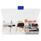 thumbnail image 1 of Accesorios de pulido eléctrico, piezas de recorte de pulido con caja de embalaje transparente, 87 Uds., 1 of 8