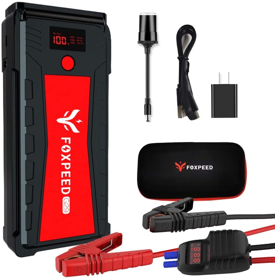 AUTOGEN 21000mAh Car Jump Starter 2500A USB Booster Battery Charger Power Bank 