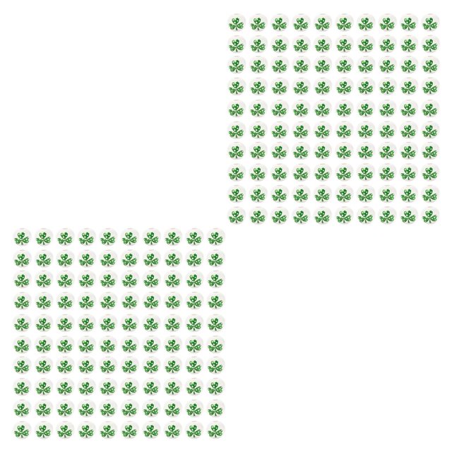 Bearachild Paquete de 100 cuentas de para el Día de San Patricio, llavero, servilleta, anillo, pendiente, collar, guirnalda, cuentas para Type1 NO1 Bearachild CBP193220