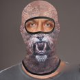 thumbnail image 6 of WJJIAO Balaclava Mask 3D Animal Print Full Face Mask Cooling Neck Gaiter Sun Protection Face Cover Mask Windproof Ski Mask for Outdoor Activities Bike Cycling, 6 of 6
