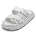 thumbnail image 1 of Zapatillas de suela gruesa para hombre, zapatillas de verano para exteriores para hombre y mujer, suela blanda para el hogar, 1 of 6