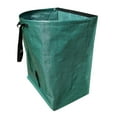 thumbnail image 4 of Bolsa de residuos resistente para jardín, recolector de hojas con asas, cestas de hojas plegables para residuos de plantas de jardín, hierba y hojas shamjiam bolsas de césped, 4 of 8