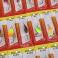 thumbnail image 4 of 30pcs Baits Lentejuelas Señuelos de Pesca Cebos Duros para Trucha Lubina Salmón, 4 of 9