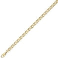 thumbnail image 2 of 9ct Gold Jewelco London Quality Curb Pendant Chain Necklace - 4.3mm gauge, 2 of 4