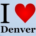 thumbnail image 2 of CafePress - I Love Denver Infant Bodysuit - Baby Light Bodysuit, Size Newborn - 24 Months, 2 of 4
