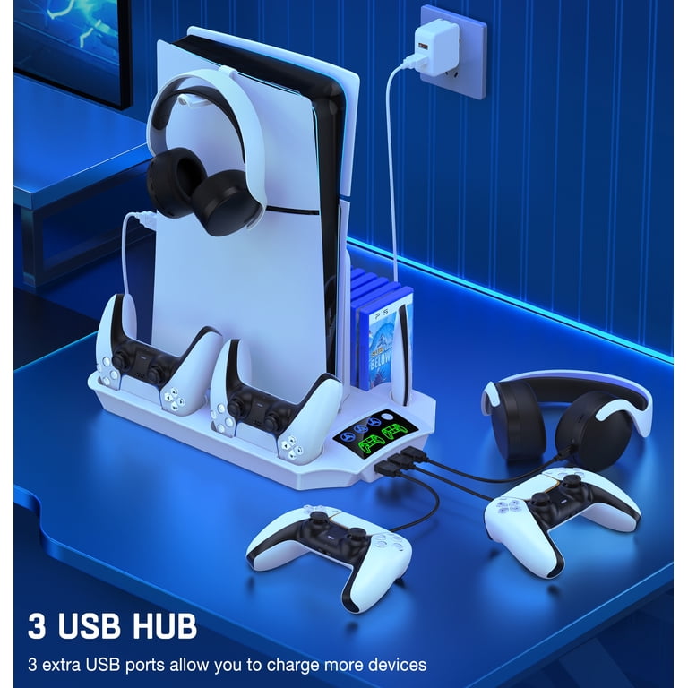 Beboncool PS5 Cooling Stand with Dual Controller Charger photo 6
