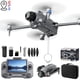thumbnail image 1 of Pisexur Electronics - Dron GPS para hombre con pantalla de 5,9 pulgadas, control remoto, motor sin escobillas y luces geniales, cuadricóptero RC 5G, función de lanzamiento aéreo, vuelo continuo de 20, 1 of 9