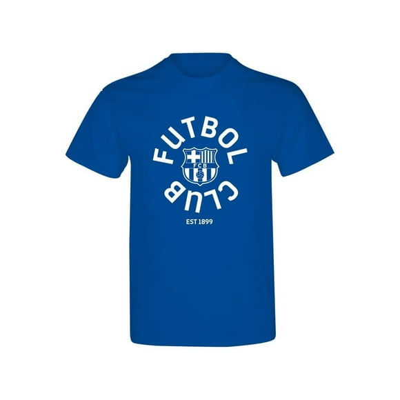Barcelona FC Adult Fut Bol Club T-Shirt