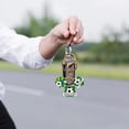 thumbnail image 1 of Metal Football Souvenir Keychain, Sports Fan Pendant With Intricate Design, for Car Ornament and Daily Use, C, 1 of 5