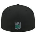 thumbnail image 4 of Men's New Era  Black New York Jets Color Pop 59FIFTY Fitted Hat, 4 of 5