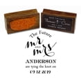 thumbnail image 1 of Printtoo Wood Mounted Address Rubber Stamp Personalized Future Custom Stamper-2.3 x 1.5 Inches, 1 of 4