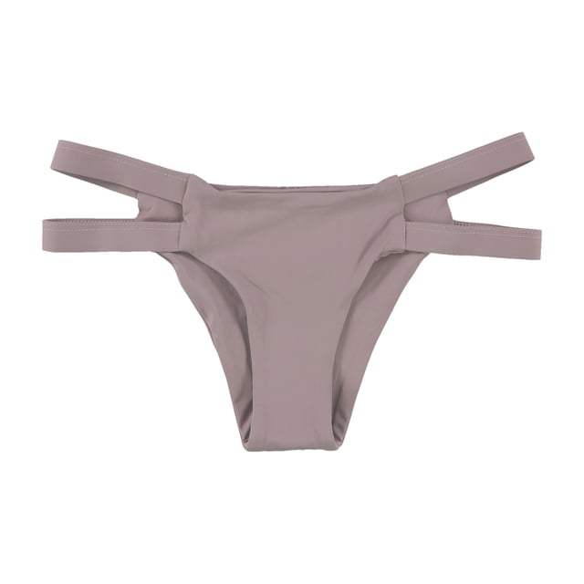 Tavik Womens Chloe Side Tab Bikini Swim Bottom, Pink, X-Large