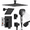 Matte Black-6+12 inch-03-Filtered, variant on Shower Faucet System Brushed Nickel 6+12 inch-02-Filtered Dual Head Rainfall Handheld Sprayer