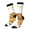 3 Black, variant on Pumpkin Pie Gnome Print Adult Socks for Men & Women,Calf Socks, Ankle Socks,Boots Socks,Breathable Casual Sock,Unisex Crew Socks