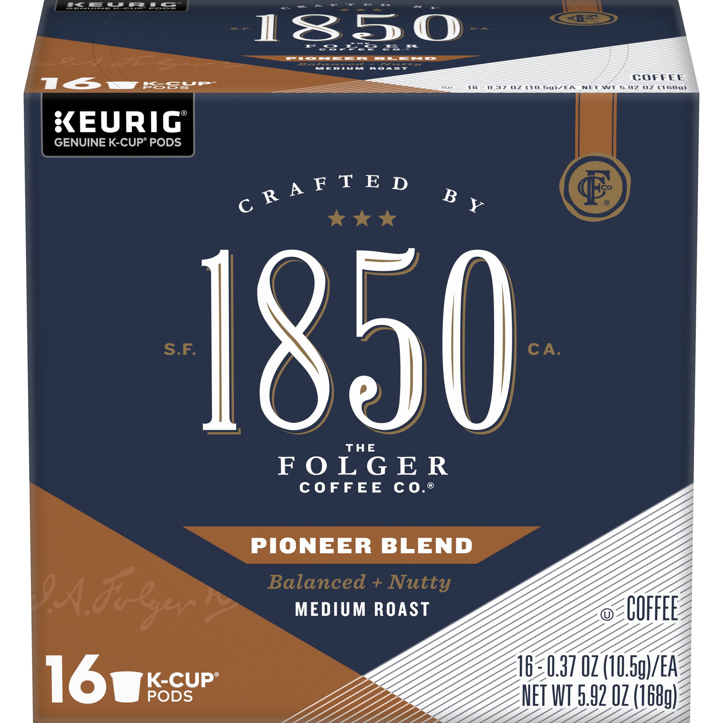 1850 Pioneer Blend, Medium Roast Coffee 